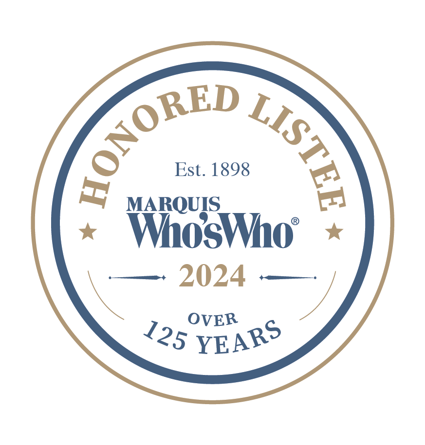 Marquis Who's Who Honored Listee Badge 2024